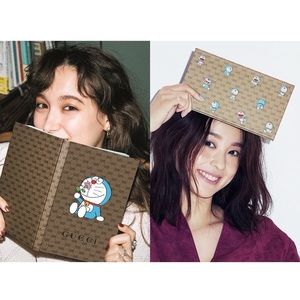 New Gucci x Doraemon hardcover notebook and notepads